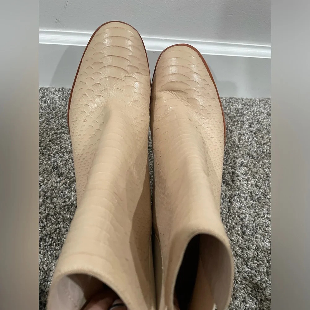 Pour La Victoire Willux women's leather heeled boots, size 8.5 - Picture 6 of 14
